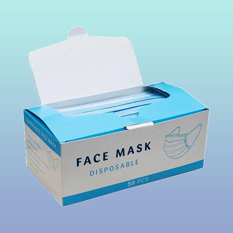 Custom Face-mask Boxes