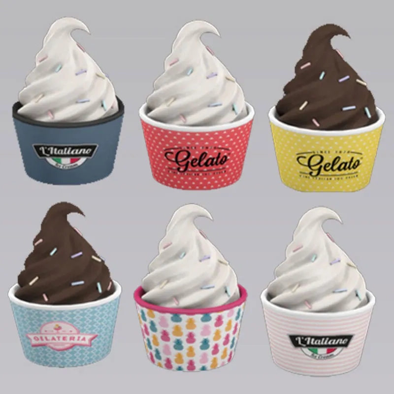 Custom Ice Cream Cups