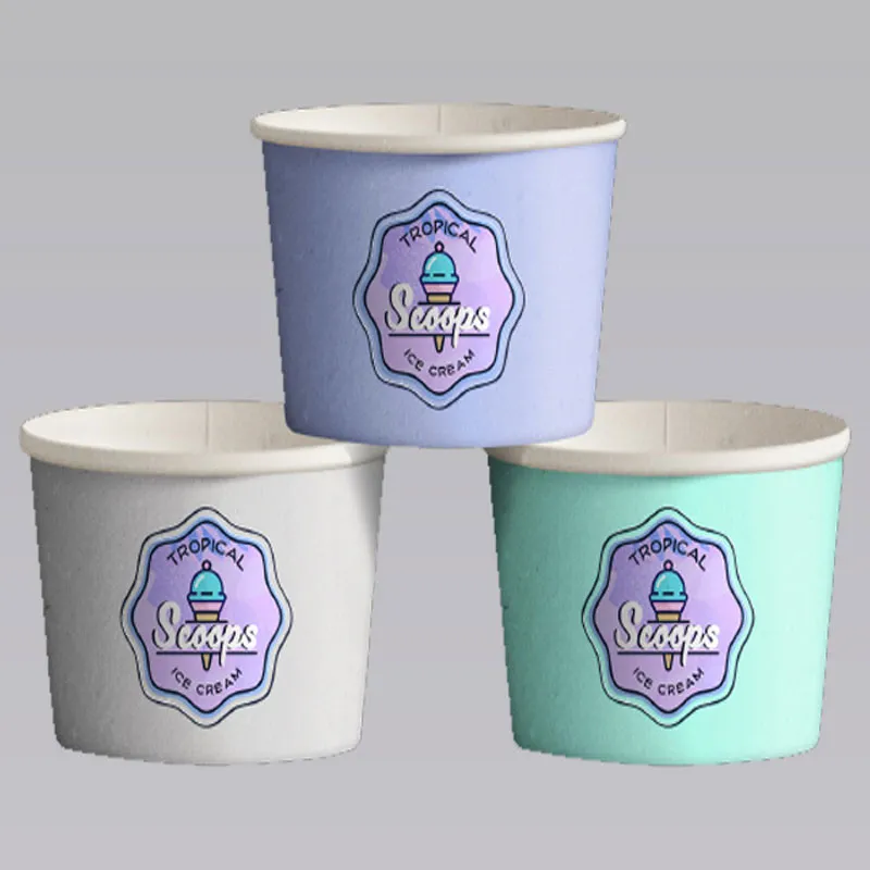Custom Ice Cream Cups