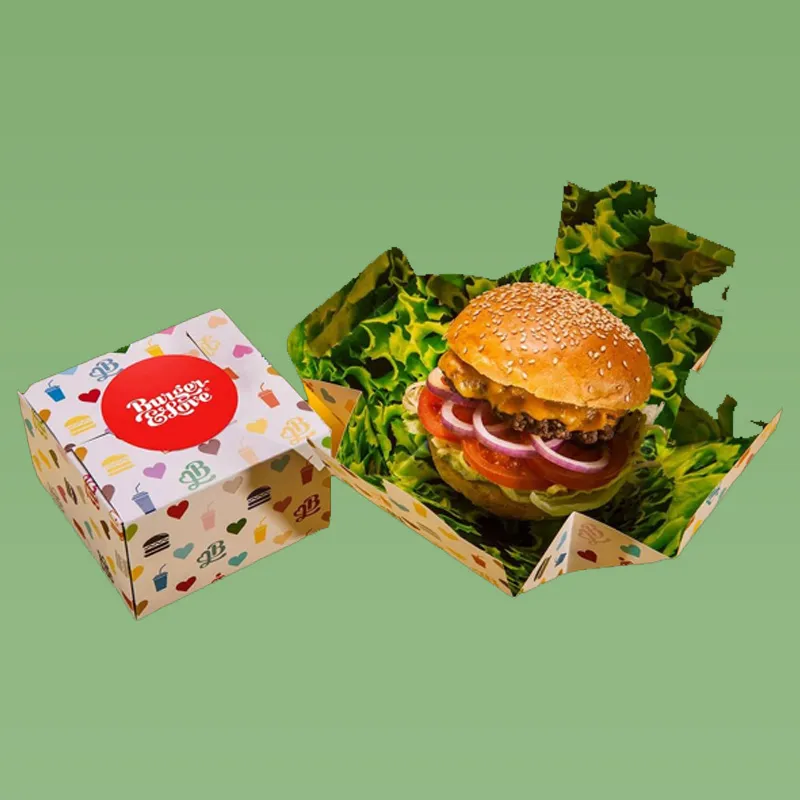 Hamburger Patty Boxes