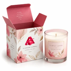 custom candle packaging