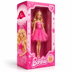 Barbie Doll printed