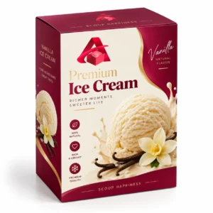 Custom Ice Cream Box