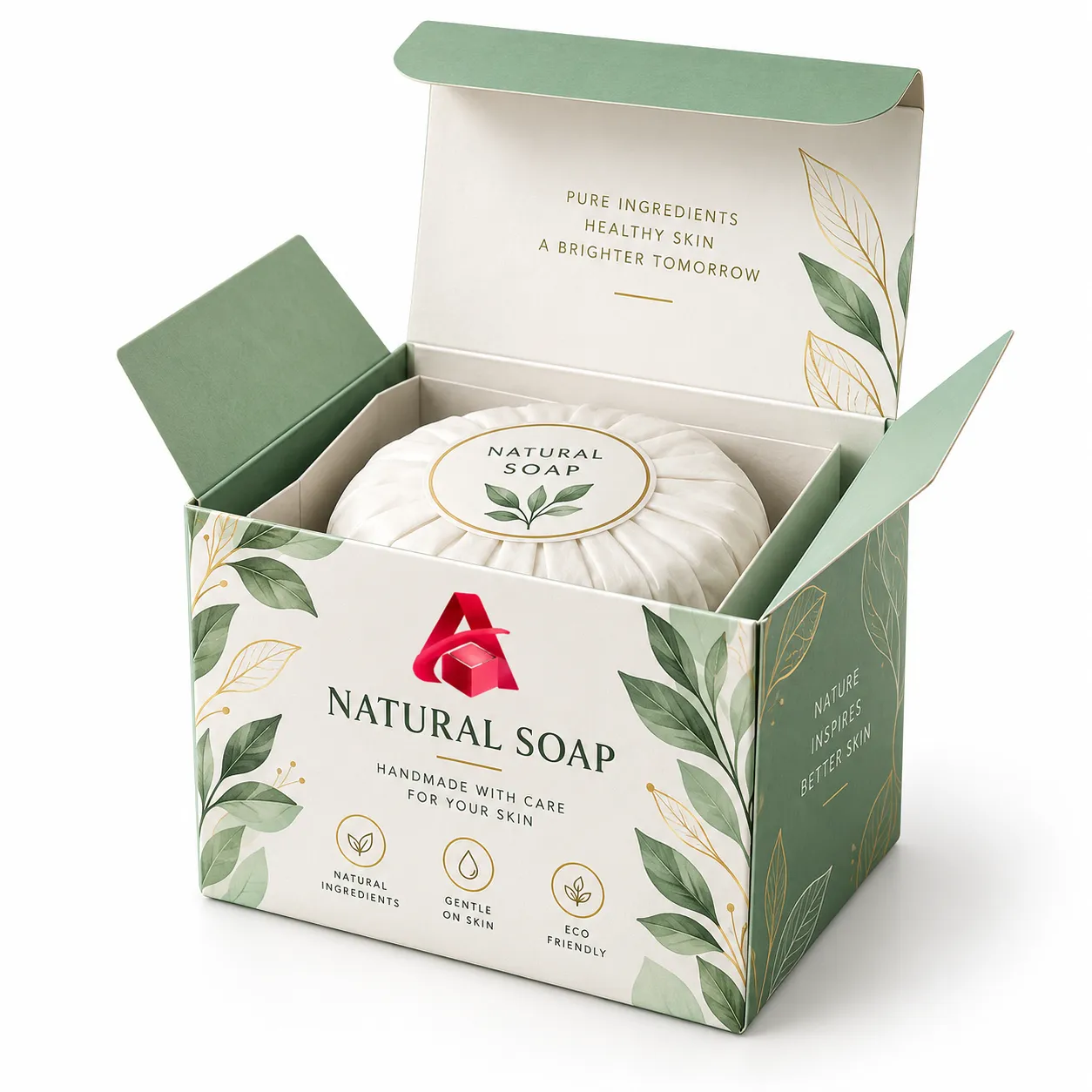 Custom Printed Soap printed