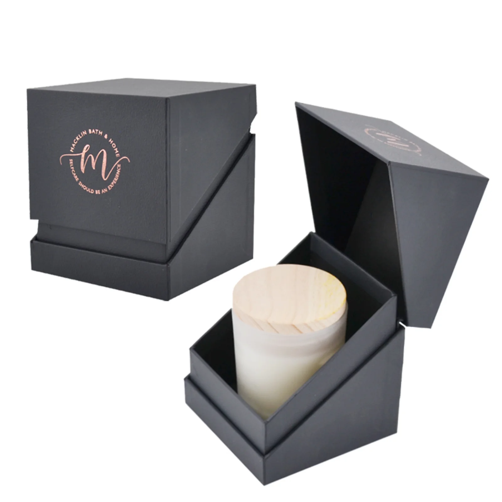 custom Rigid Candle Boxes