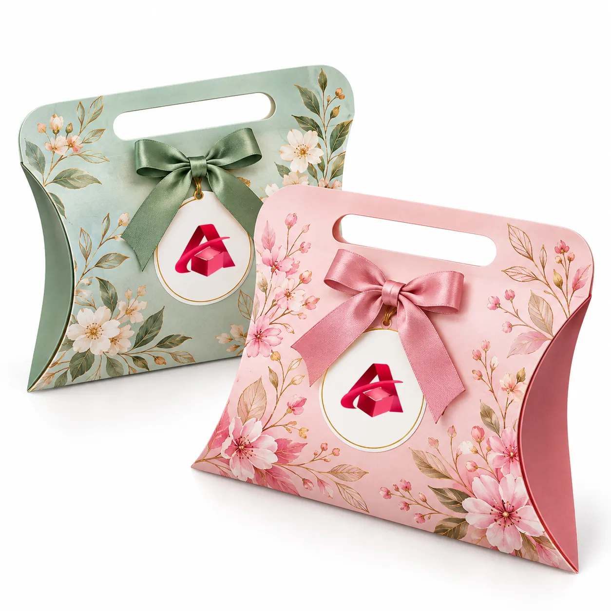 Custom Handle Pillow Boxes - Image 3
