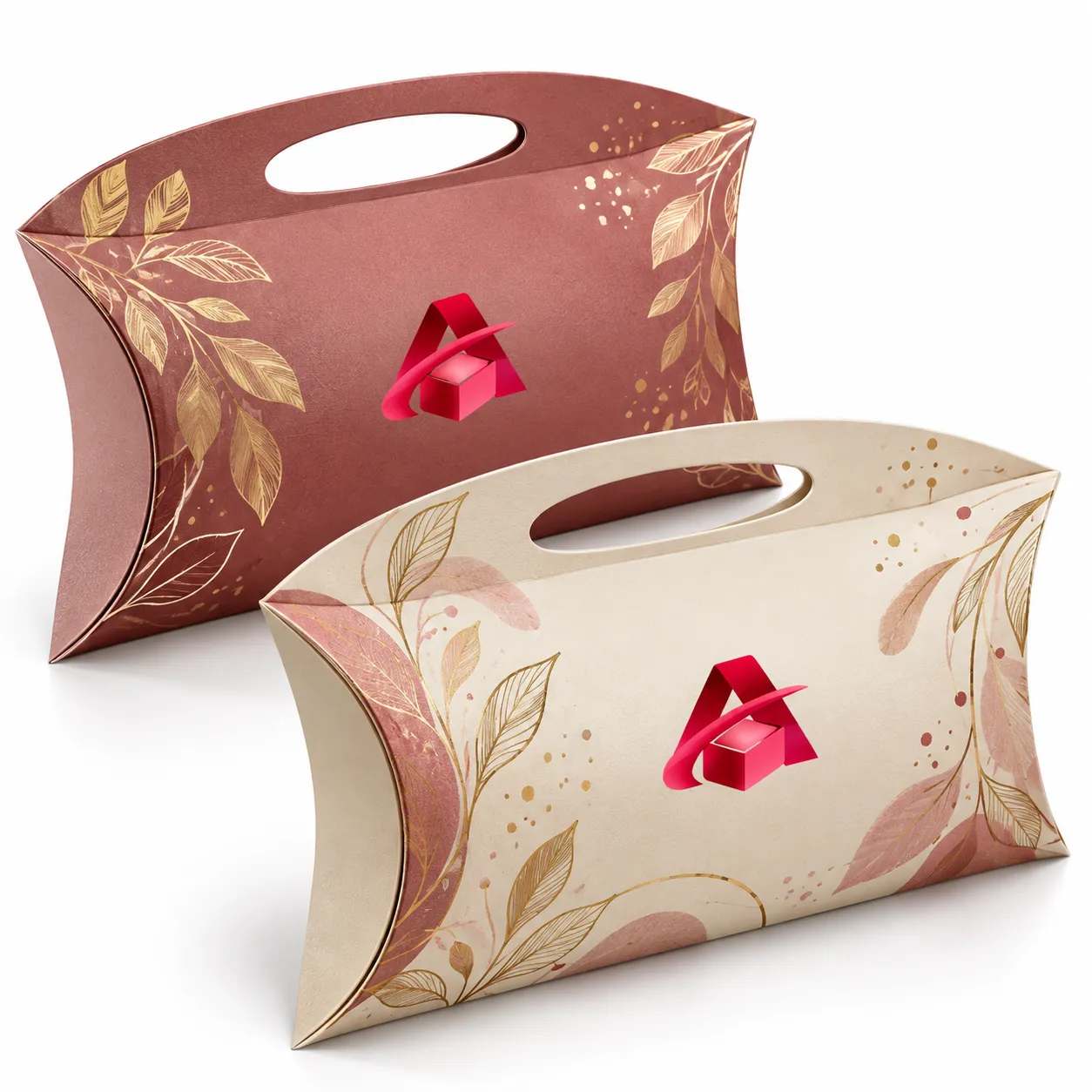 Custom Handle Pillow Boxes - Image 2
